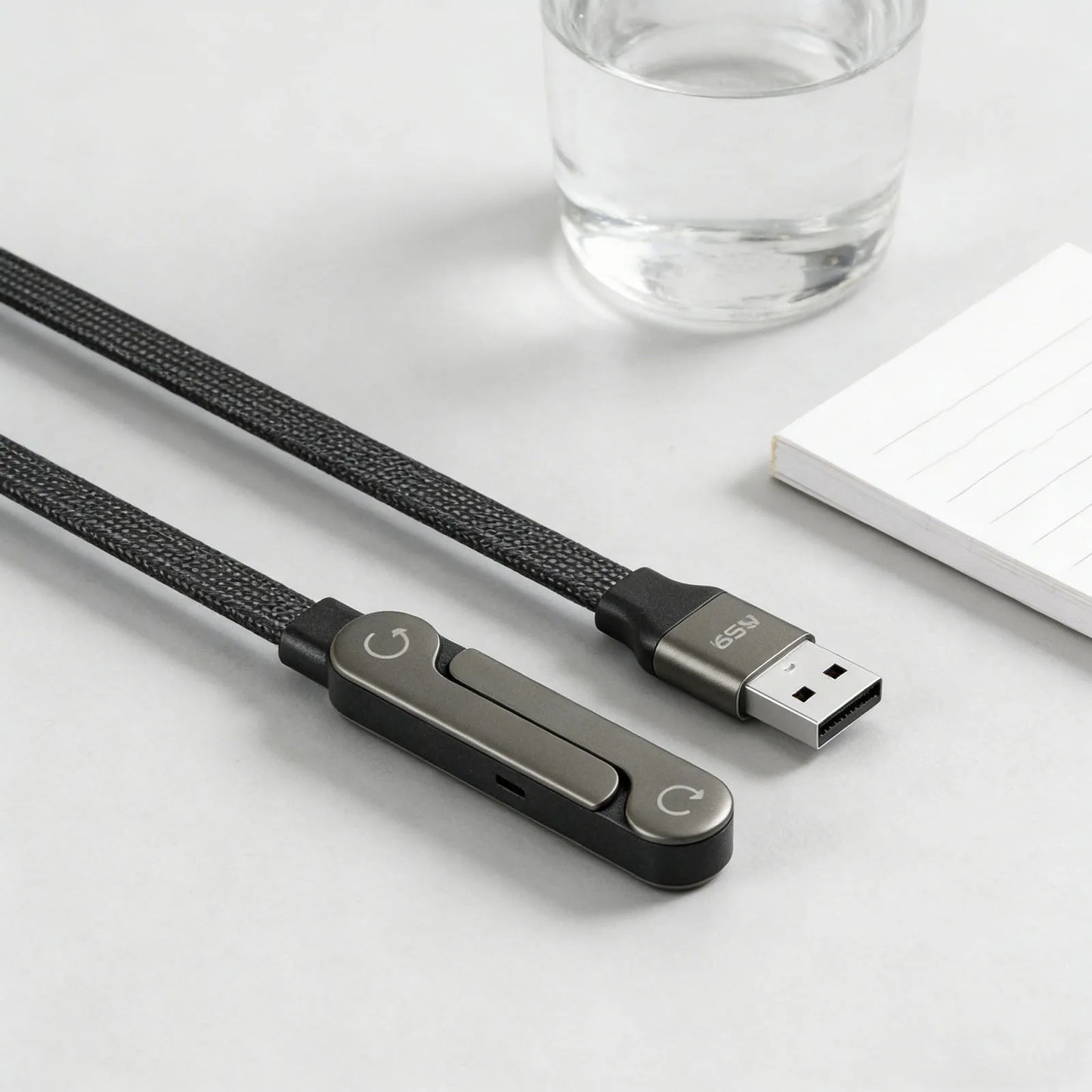 240W/65W Foldable Bracket Data Cable with Braided Cable Invisible Holder Charger Cable Fast Charging Cord for iPhone 17
