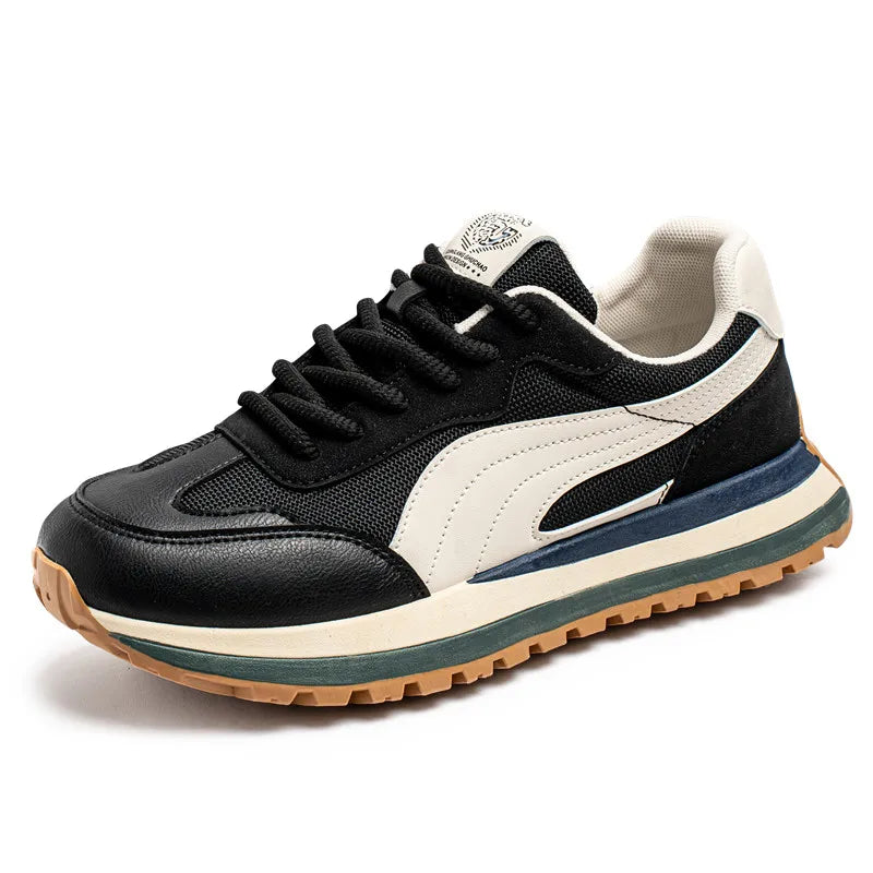 2025 Spring Men's Brand Sneaker Comfortable Platform Sports Shoes Men Non-Slip Breathable Running Shoes Man zapatillas de hombre
