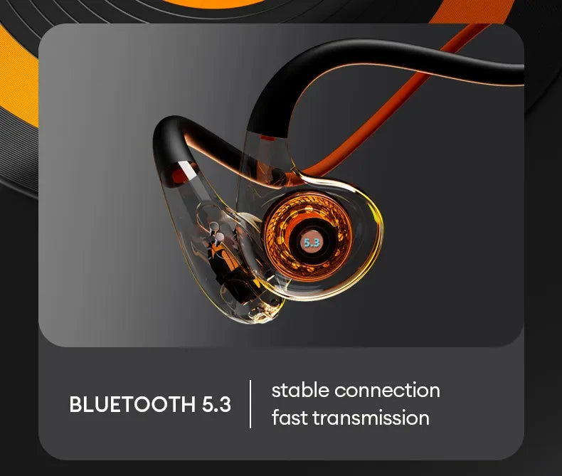 Original Lenovo X7 Air Conduction Headphone Wireless Bluetooth 5.3 Earphones Bone Conduction Sports Headset Outdoor EarHook Mic