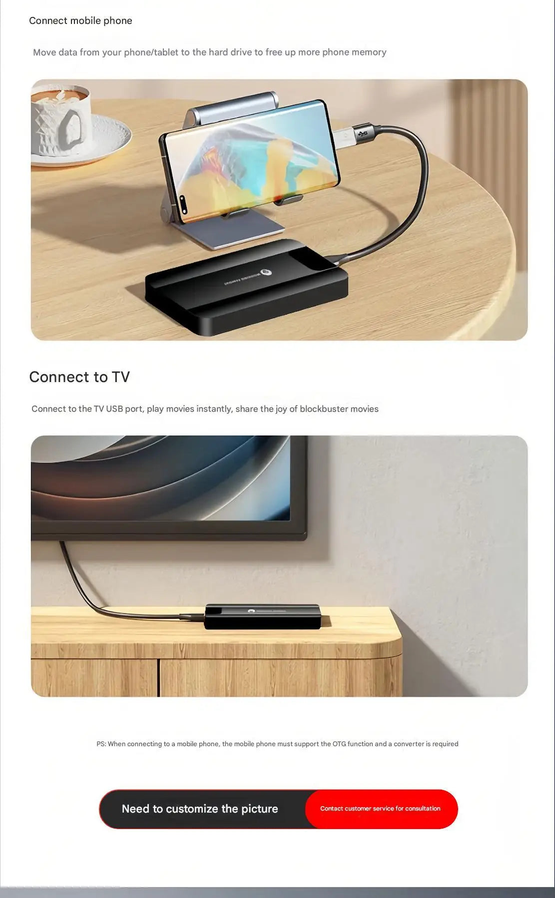 Portable HDD Metal material 5Gbps External Hard Drive 320GB 500GB 1TB LED USB3.0 disco duro exter Compatible for PC/MAC/PS4/PS5