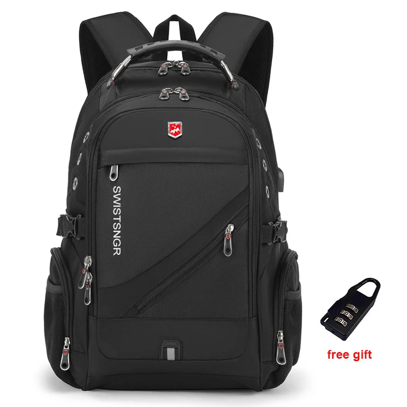 2025 Waterproof 17/20 Inch Laptop Backpack Men Airplane Travel Backpack Women Oxford Rucksack Male School Bag modern Mochila