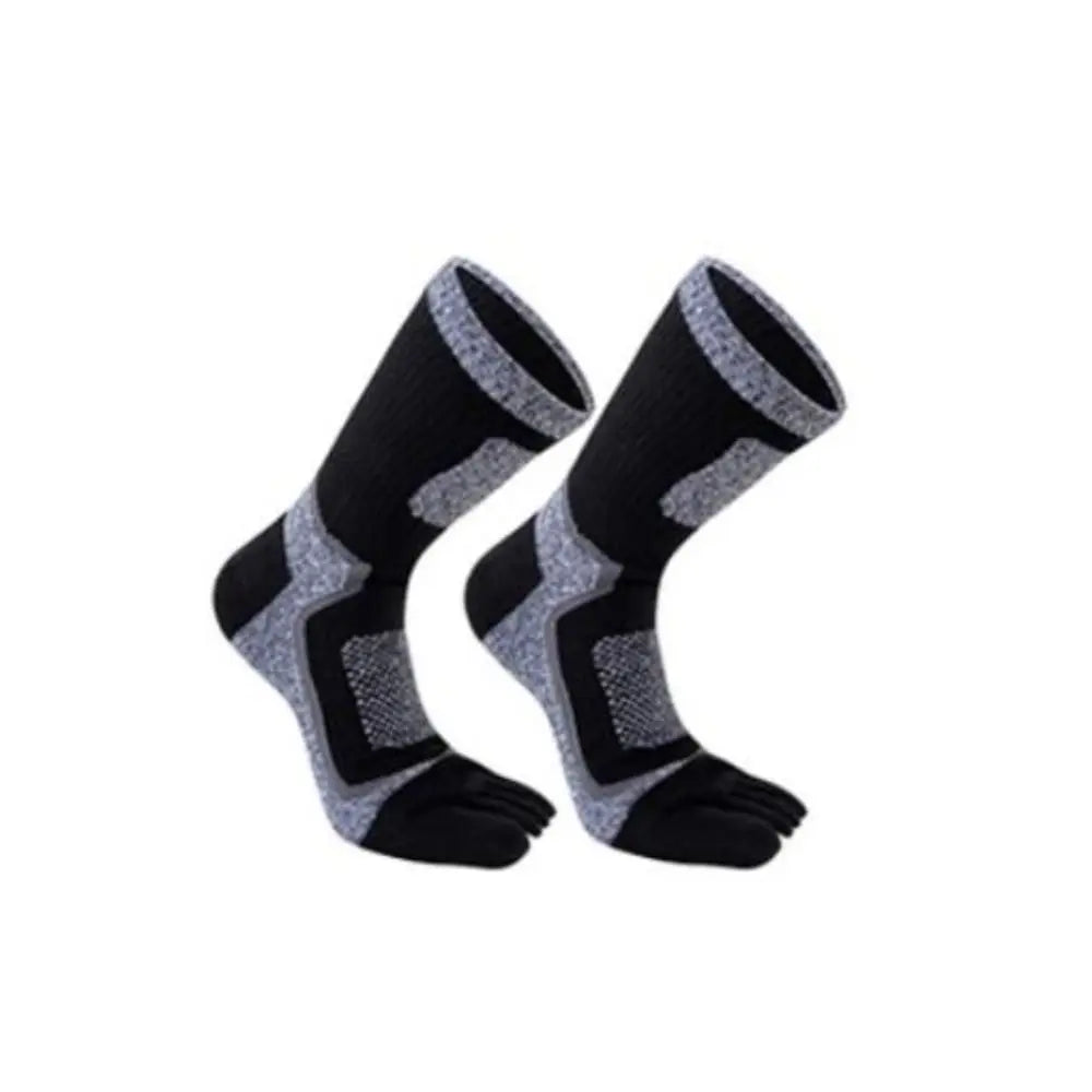 Toe Sport Short Socks Man Thick Compression Mesh Endurable Fitness Bike Run Outdoor Basketball Travel 5 Finger Socks