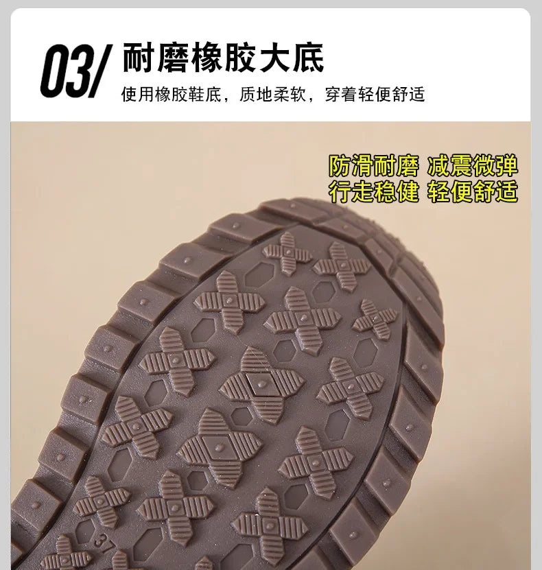 2024 autumn Spring Thick Bottom Women's Shoes Casual Patchwork Leather Sneakers Casual Vulcanised Shoes Ladies Chaussure Femme