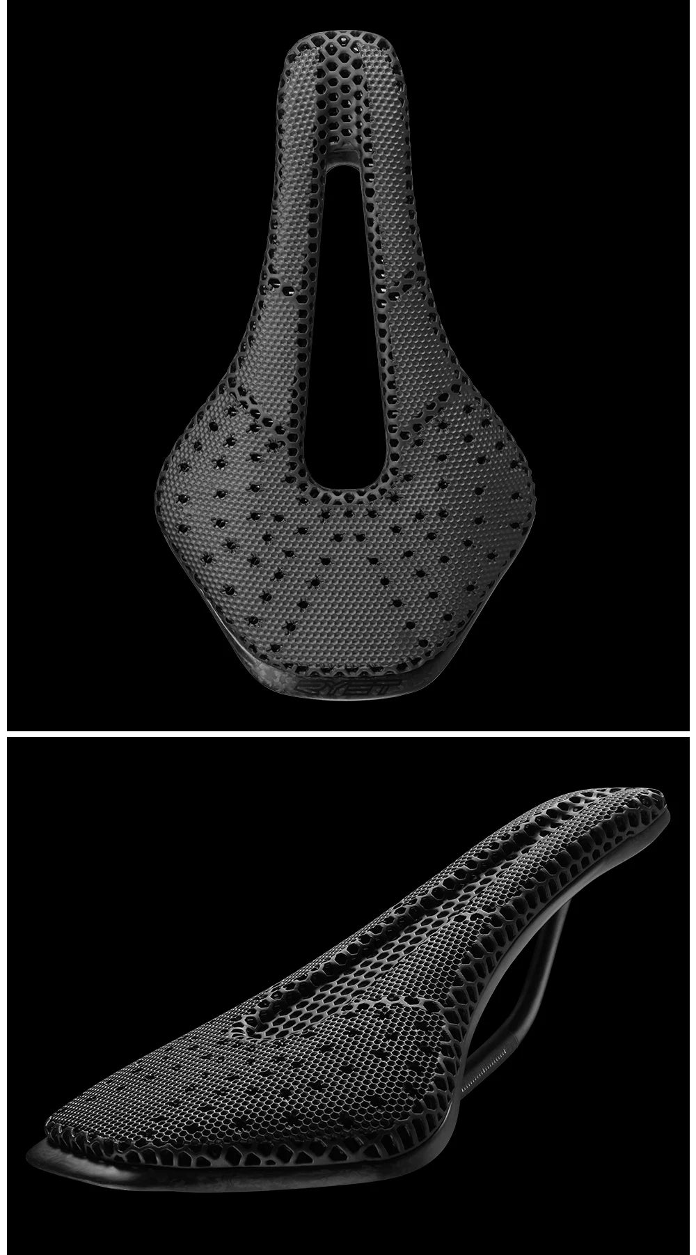 2024 RYET 3D Printed Saddle Ultralight Hollow Comfortable Full Carbon MTB Road Racing Bike Cycling Seat Bicycle Cushion Parts